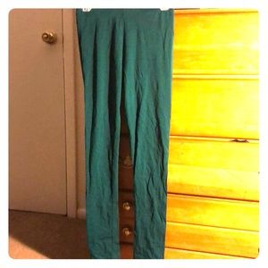 S/M green leggings
